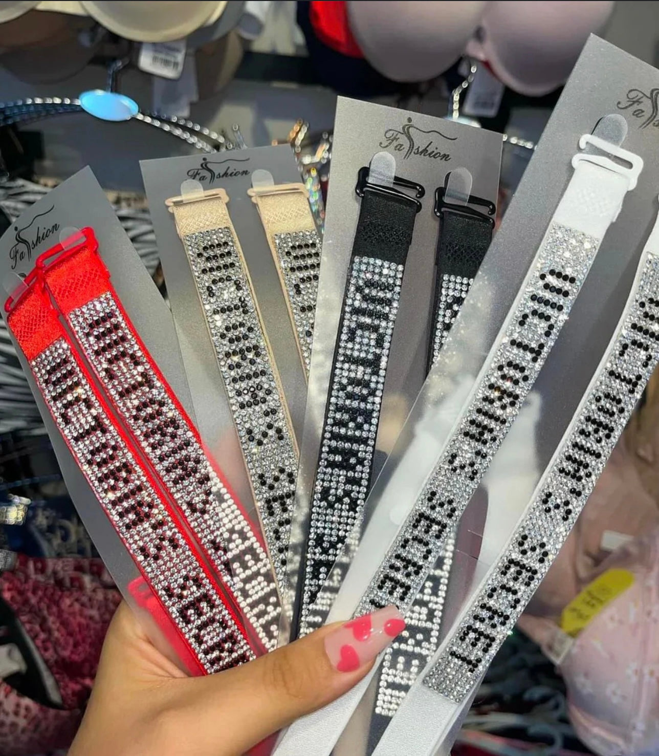 Victoria secret Straps (pack Of 4)