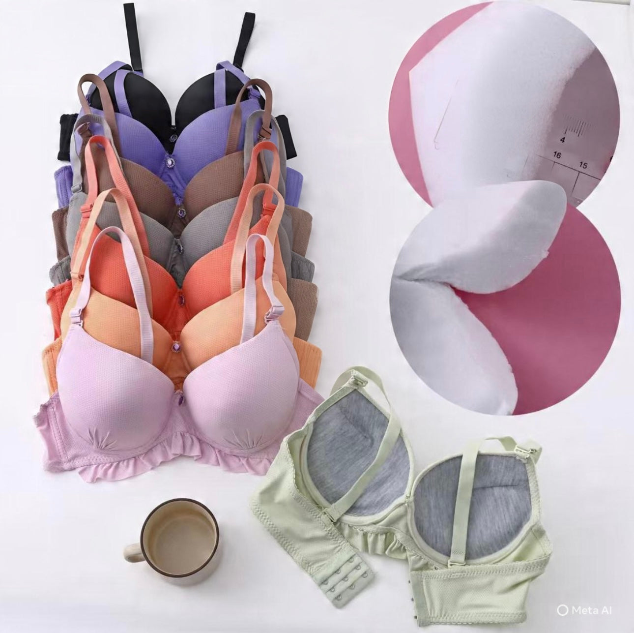 Ultra Soft Double Padded Bra