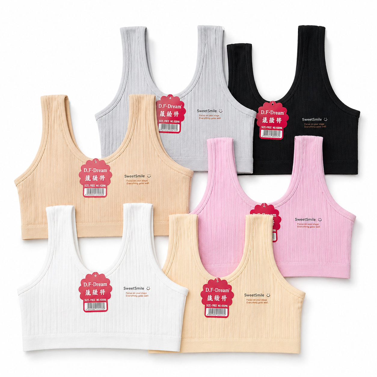 Girls Bra Teenagers Non Padded Training Bras Wireless...