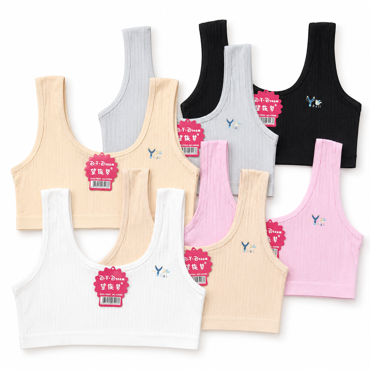 Girls Bra Teenagers Non Padded Training Bra Wireless