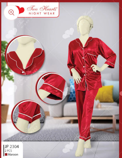 New Arrival Red & Purple Night ware