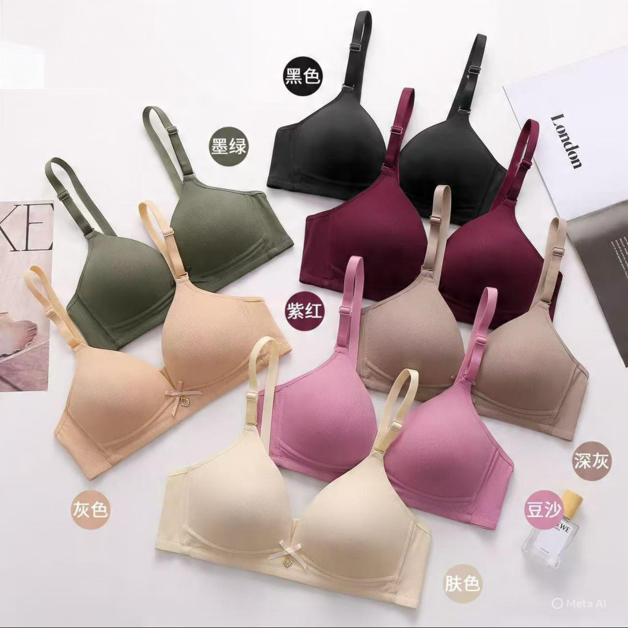 Multi Color New Arrival Padded Bra