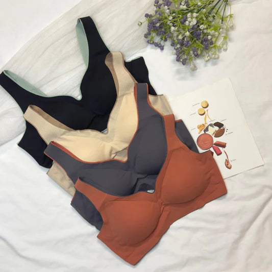 Soft Seamless Back Hook Bra