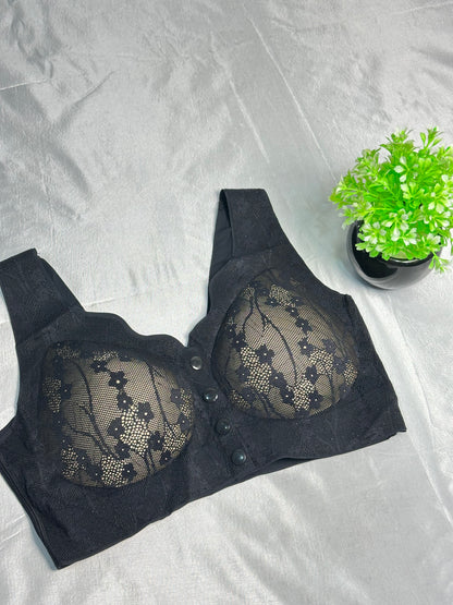 Seamless Anti Rash Front Open Posture Correction Bra