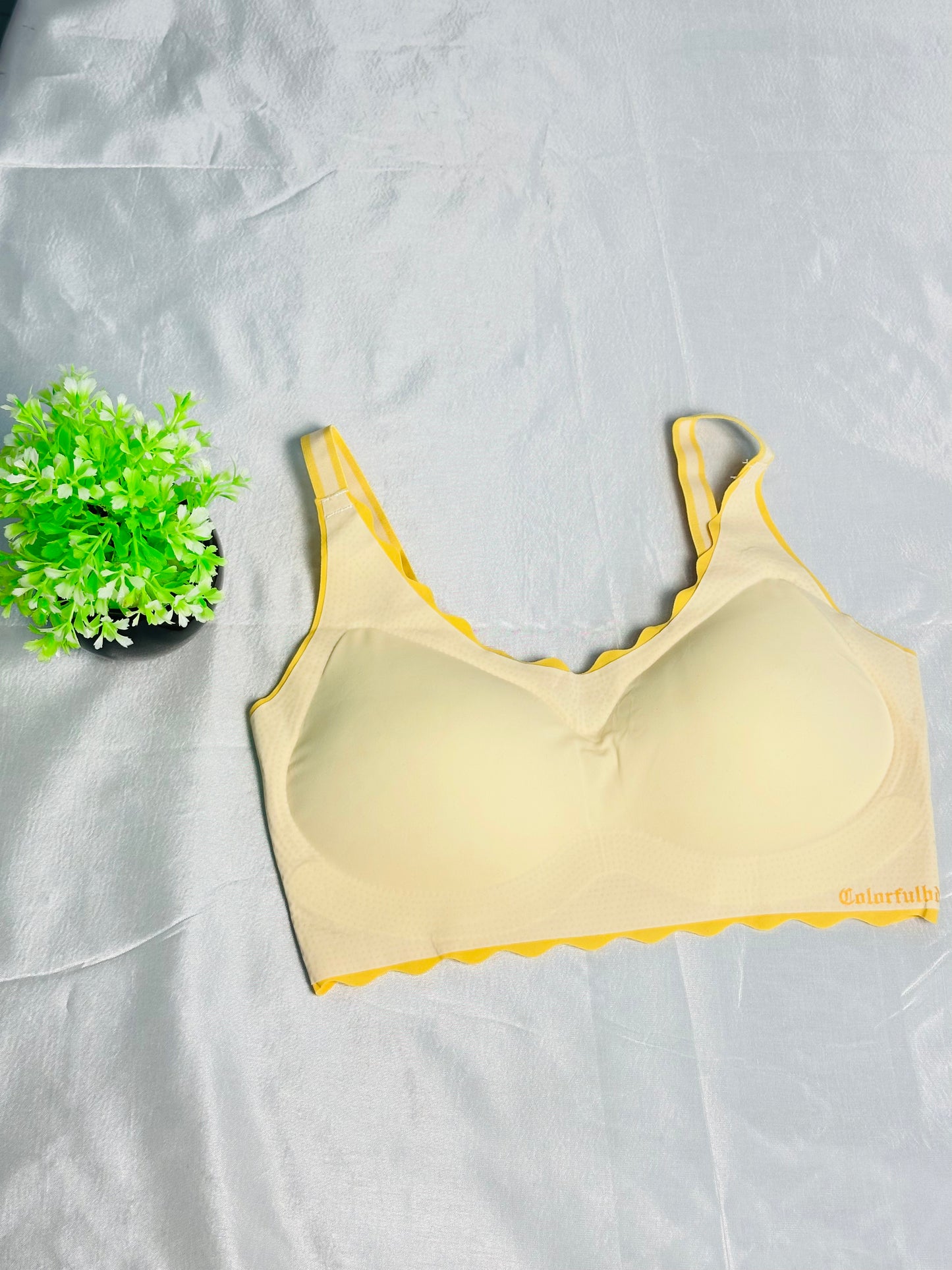 Fancy And Comfortable Padded bra With Moveable Straps