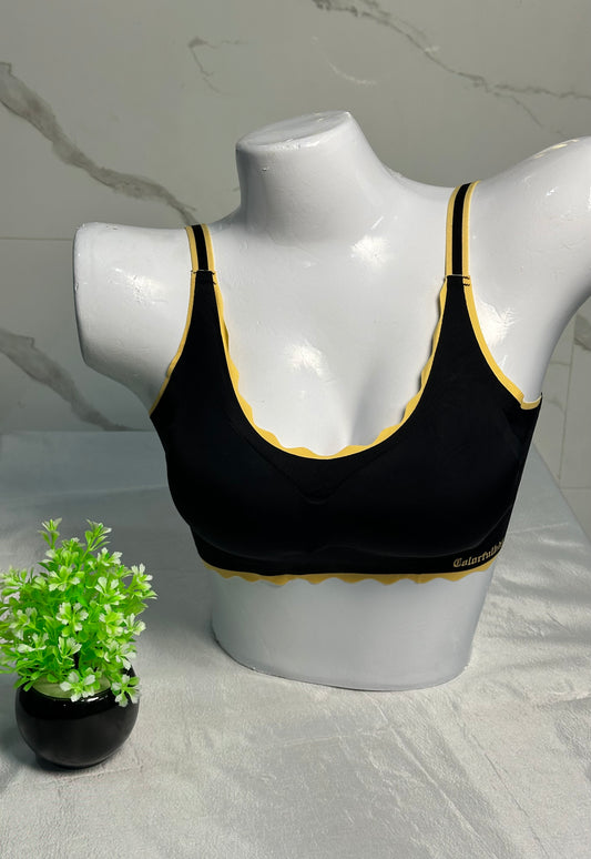 Fancy And Comfortable Padded bra With Moveable Straps