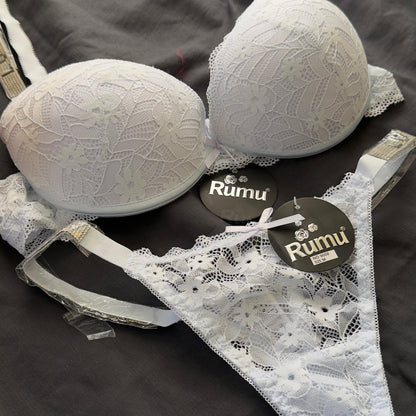 Love Rumu Premium Double Padded Bra Set With High Quality