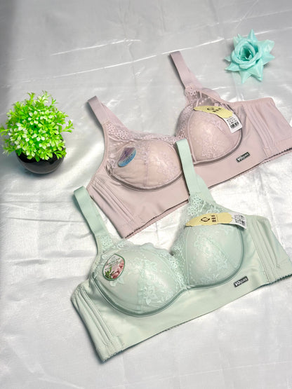 Beautiful soft And Seamless Padded Bra With Luxury look