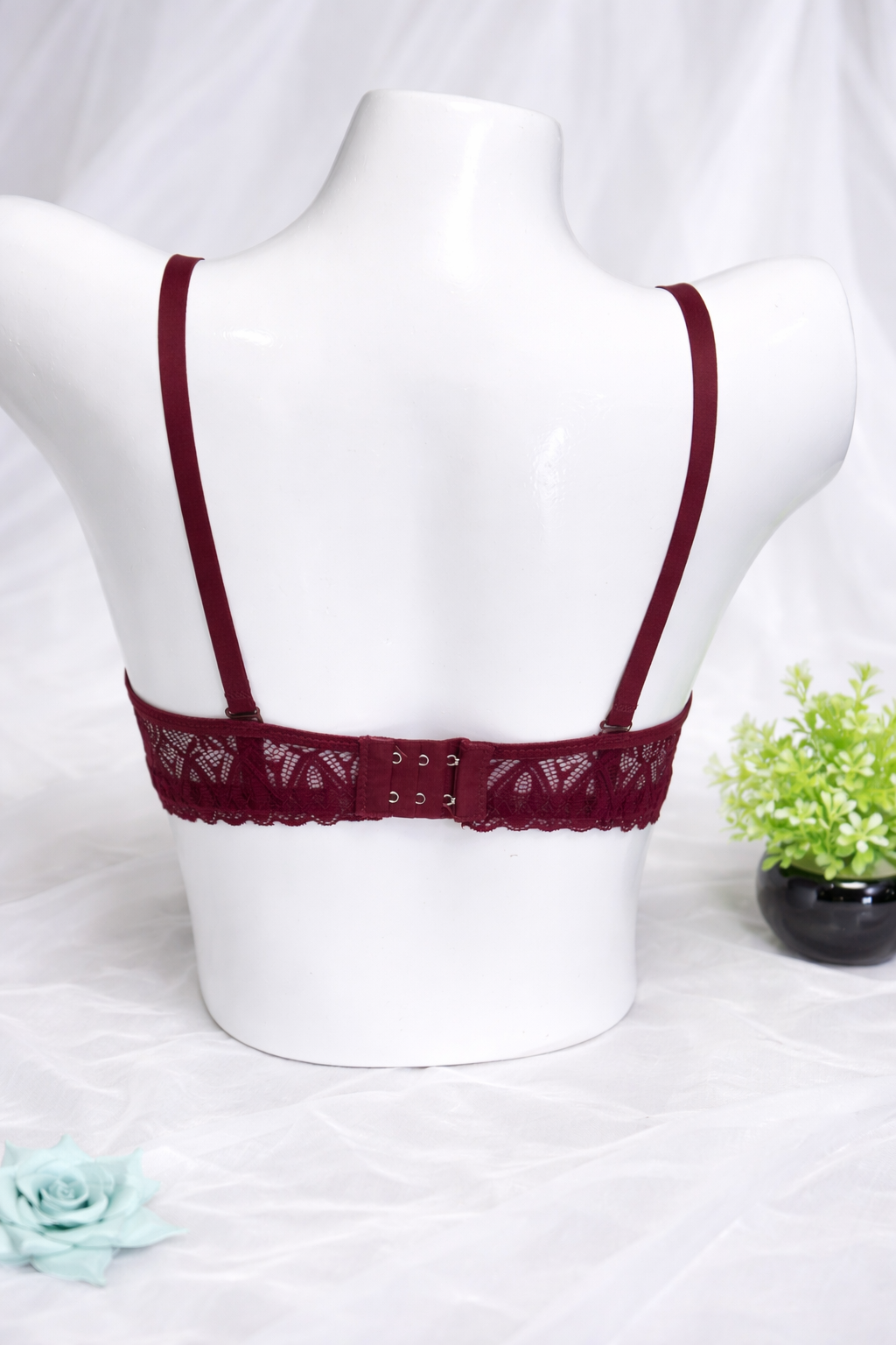 Premium Lacy Push-Up Bra For Women (single padded bra)