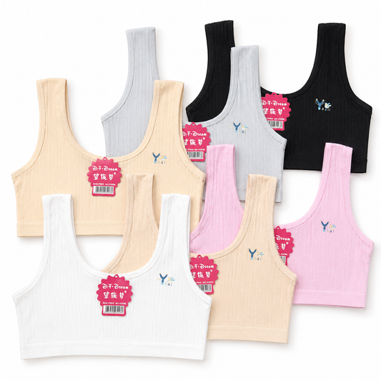 Girls Bra Teenagers Non Padded Training Bra Wireless