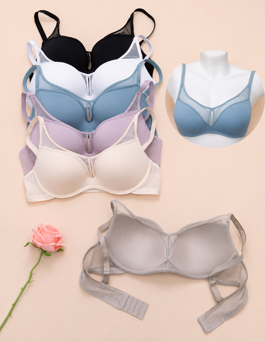 Chanvie Leen Single Padded Fancy Bridal T Shirt Bra