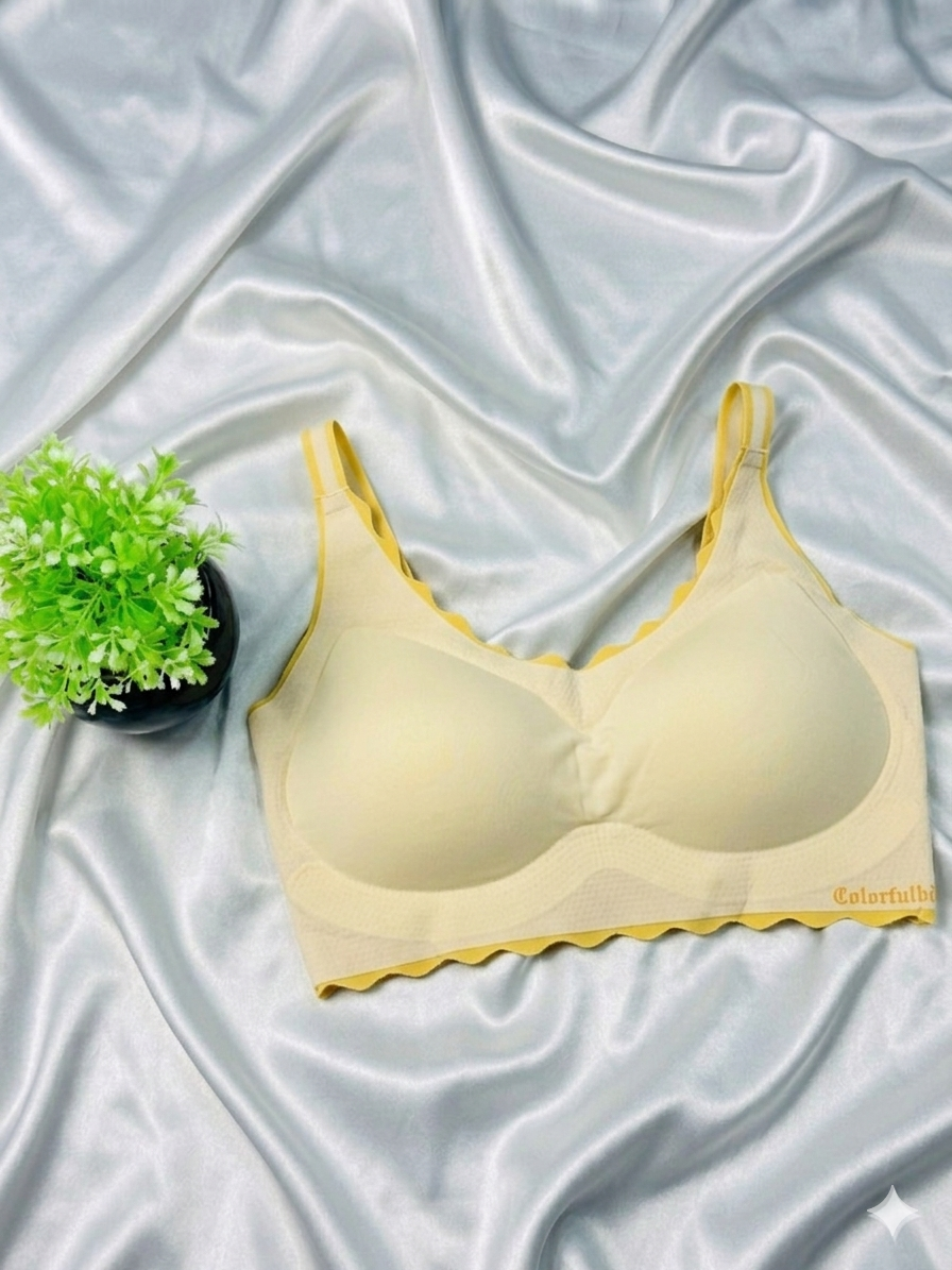 Fancy And Comfortable Padded bra With Moveable Straps