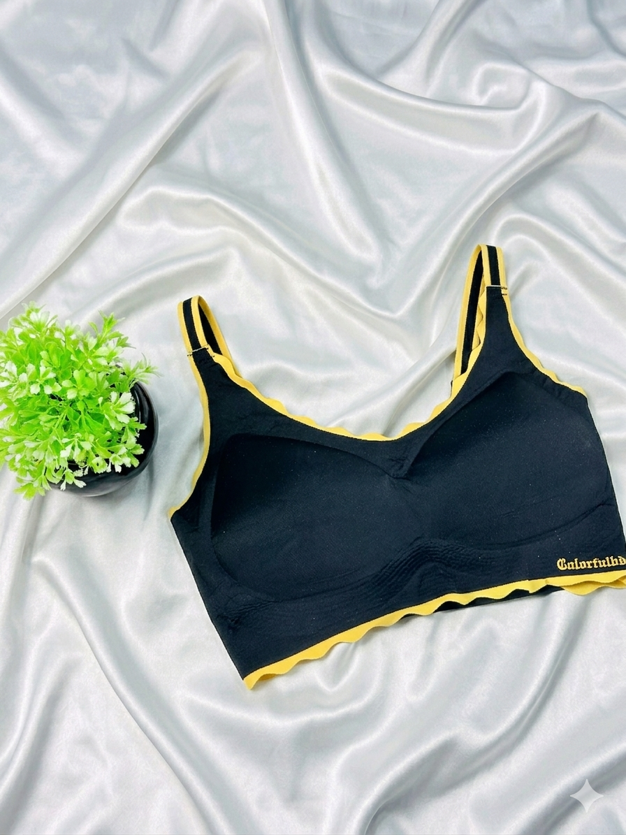 Fancy And Comfortable Padded bra With Moveable Straps