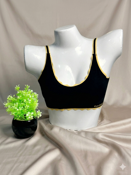 Fancy And Comfortable Padded bra With Moveable Straps